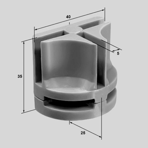 Фишка соединительная пластмассовая ФТ-01 Фишка соединительная пластмассовая ФТ-01
