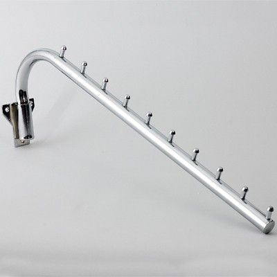 Кронштейн 480мм, 10 штырьков, хром, для крепления к стене 8004 Кронштейн 480мм, 10 штырьков, хром, для крепления к стене 8004