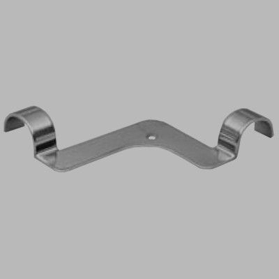 Держатель угловой для ДСП/стекла, хром UNO-25 Держатель угловой для ДСП/стекла, хром UNO-25