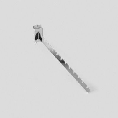 Кронштейн 350мм, 12 пазов, хром 220144 Кронштейн 350мм, 12 пазов, хром 220144