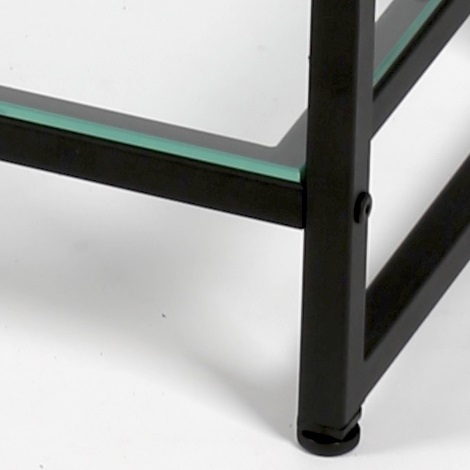 Стеллаж для магазина с полкой из стекла AС22120-14(черн) фото 5 Стеллаж для магазина с полкой из стекла AС22120-14(черн) фото 5