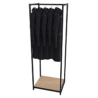 Стеллаж для магазина с полкой цвета дуб сонома A1760-02(ч/дс)