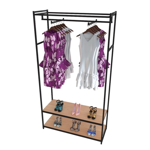 Стеллаж для магазина с полкой цвета дуб сонома A22120-08(ч/дс)