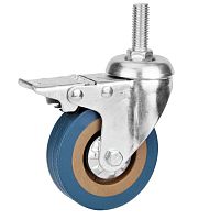 Колесная опора промышленная SCtgb93-10(син)