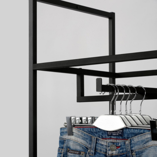 Стеллаж для магазина с полкой цвета дуб сонома A22120-18(ч/дс) фото 5