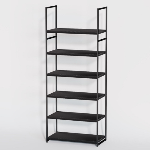 Стеллаж для магазина с черной полкой A2290-20(ч/ч) фото 2