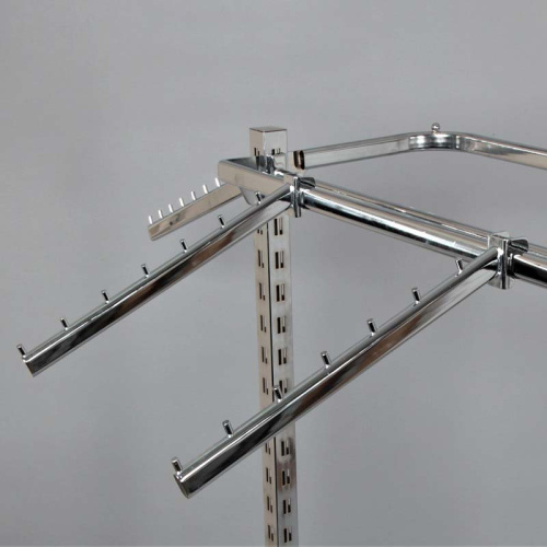 Вешало стойка напольная с кронштейнами для магазина STBS10 фото 2 Вешало стойка напольная с кронштейнами для магазина STBS10 фото 2