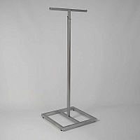 Вешало одноярусное регулируемое, серый металлик СТ-170-Л(сер мет)