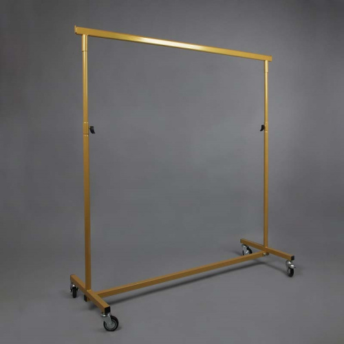 Вешало - стойка для одежды на колесах СТ-310-Л(зол)