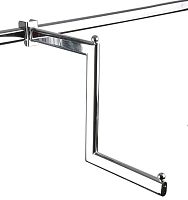 Кронштейн 2-х уровневый, в магазин одежды, для овальной трубы U-109N