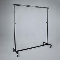 Стойка (вешало) напольная регулируемая для одежды СТ-310-Л(черн)