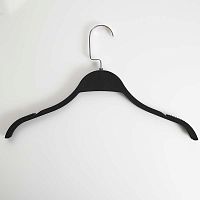 Плечики с покрытием soft-touch черные АМ903(черн)