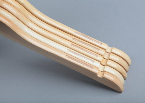 Вешалка - плечики деревянная C31/1(светл/зол) фото 2