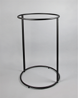 Стойка (вешало) круглая напольная Высота: 1200 мм Диаметр: 800 мм Цвет: черный СТ-406-Л(черн)