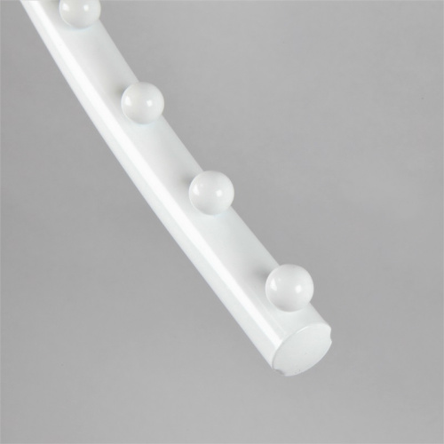 Кронштейн для овальной трубы волнообразный U8502N(бел) фото 3 Кронштейн для овальной трубы волнообразный U8502N(бел) фото 3