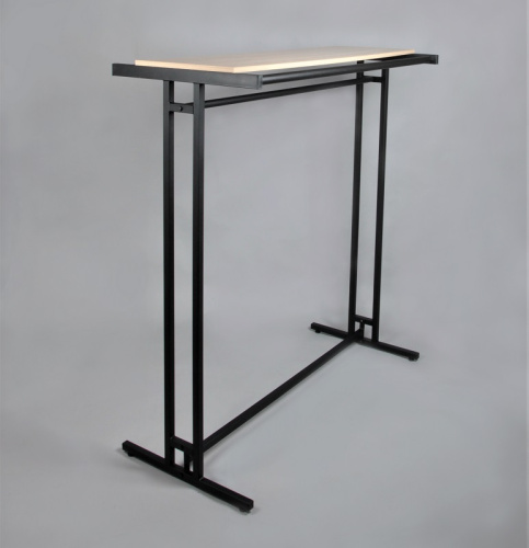 Вешало с полкой для одежды СТ-136П-Л(ч/дуб)