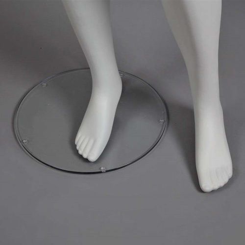 Манекен мужской для одежды, безликий MAM-2(бел мат) фото 3