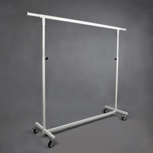 Вешало - стойка для одежды, с колесами СТ-310-Л(бел) фото 2