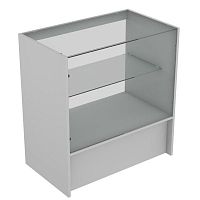 Прилавок с одной стеклянной полкой, 900х850х500 из ЛДСП ПР-32-Н