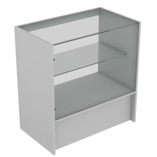 Прилавок с одной стеклянной полкой, 900х850х500 из ЛДСП ПР-32-Н Прилавок с одной стеклянной полкой, 900х850х500 из ЛДСП ПР-32-Н