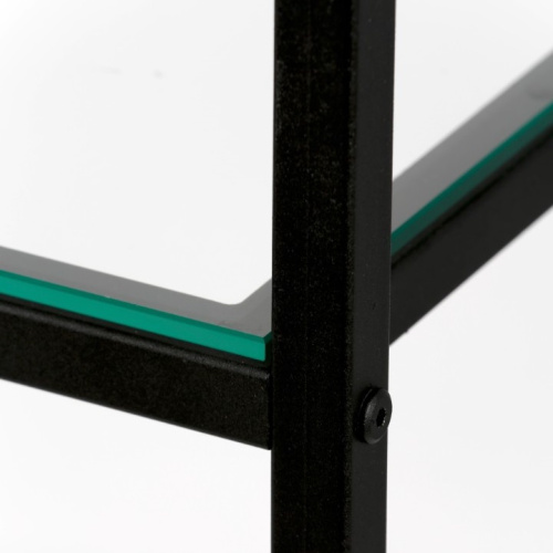 Стеллаж для магазина с полкой из стекла AC22120-02(черн) фото 5