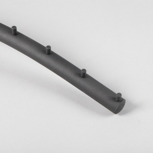 Кронштейн для овальной трубы U-304N(черн) фото 3