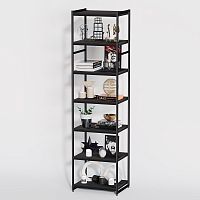 Стеллаж для магазина с черной полкой A2260-21(ч/ч)