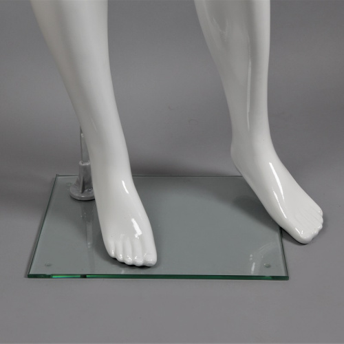 Манекен мужской для одежды, безликий MAM-2(бел гл) фото 3