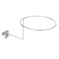 Крючок под шапку для овальной трубы Диаметр: 150 мм Цвет: хром