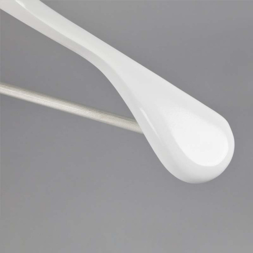 Вешалка-плечики деревянная, с перекладиной C30-5D(бел) фото 2