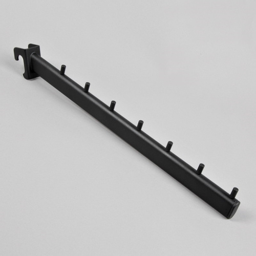 Кронштейн для овальной трубы наклонный U7297N(черн)