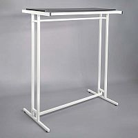 Вешало с полкой для магазина одежды и аксессуаров СТ-136П-Л(б/черн)