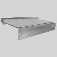 Полка под обувь с ценником длина 250мм, ширина 100мм, пластик АП-2048-РТ