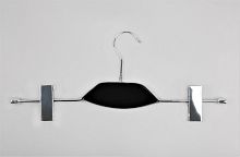 Вешалка с зажимами для одежды SHL030(черн)