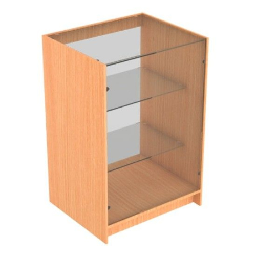 Прилавок с остеклением до цоколя 900х600х500 мм Пр-32-60-Б