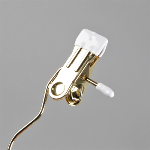 Крючок-прищепка для оборудования магазина 8007(зол) фото 2