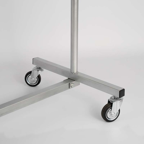 Вешало напольное регулируемое на колесах СТ-311-Л(сер мет) фото 4