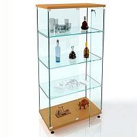 Шкаф-витрина "Стаканчик" 1630х680х450мм ВК-700