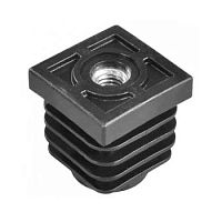 Втулка для квадратной трубы, черная TPQ03-3M8(черн)