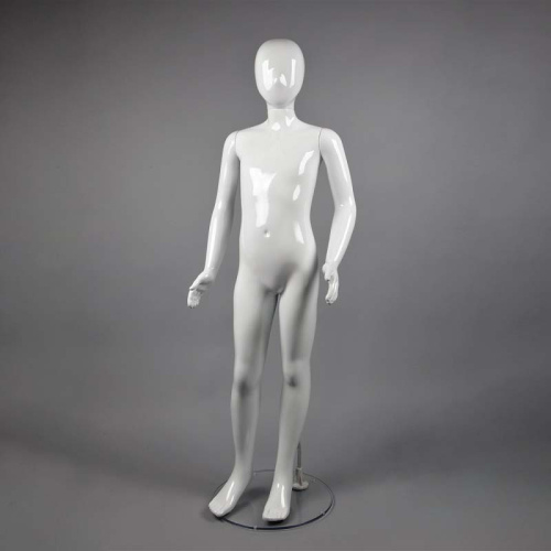 Манекен детский ростовой без лица BAM-2W