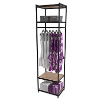 Стеллаж для магазина с полкой цвета дуб сонома A2260-15(ч/дс)