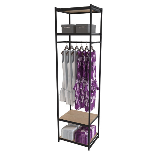 Стеллаж для магазина с полкой цвета дуб сонома A2260-15(ч/дс)