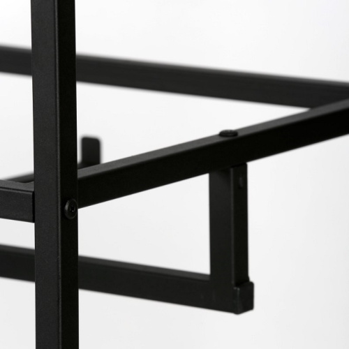 Стеллаж для магазина с полкой из стекла AC22120-01(черн) фото 5