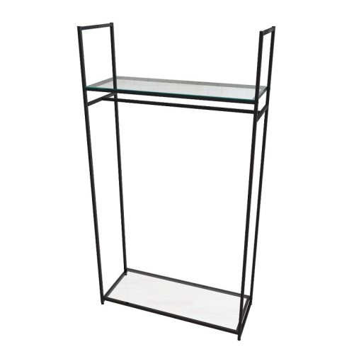 Стеллаж для магазина с полкой из стекла AC22120-02(черн) фото 2