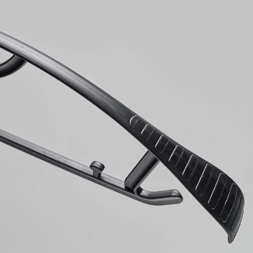 Вешалка-плечики пластиковая с перекладиной АМ-077(черн) фото 3