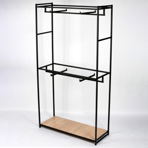 Стеллаж для магазина с полкой цвета дуб сонома A22120-03(ч/дс) фото 2