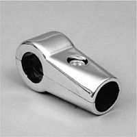 Зажим усиленный для труб в 3-х направлениях, хром UNO-21