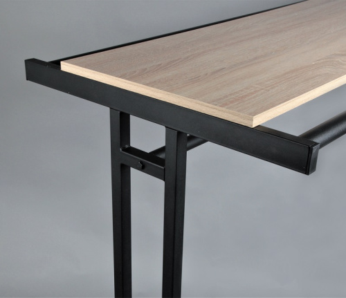 Вешало с полкой для одежды СТ-136П-Л(ч/дуб) фото 2