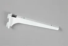 Полкодержатель с двойным зацепом левый Длина: 300 мм Цвет: белый 2253SX(бел)