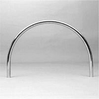 Труба гнутая 540х365 мм, хром JOK-22